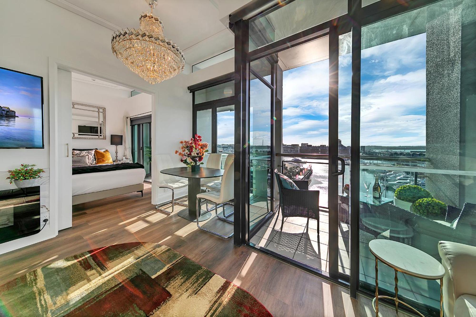Appartement Penthouse Crown à Auckland Extérieur photo