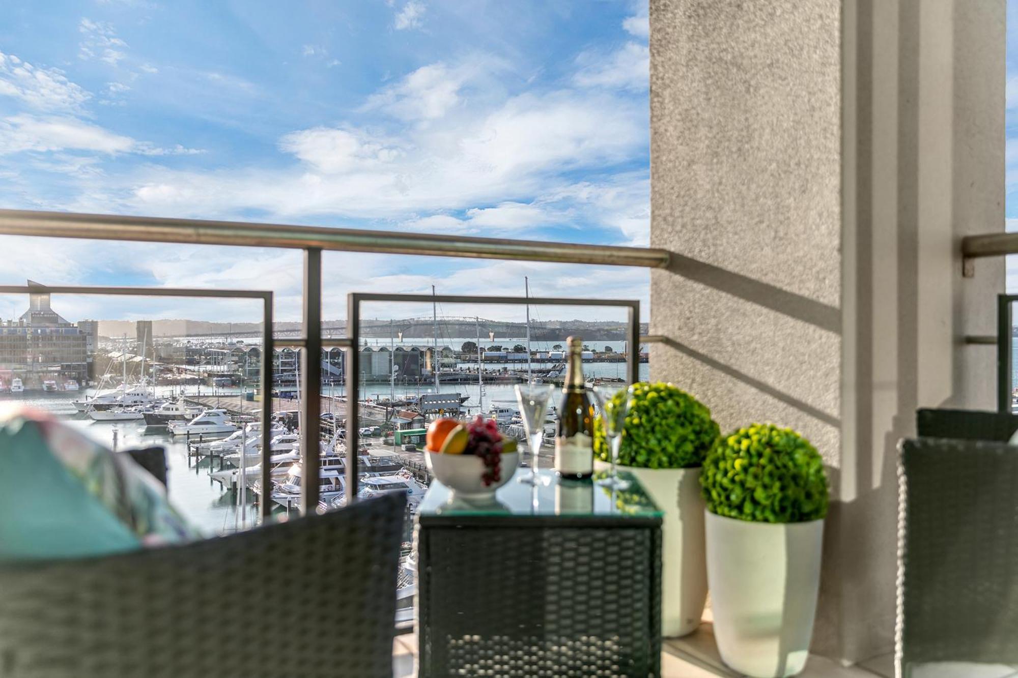 Appartement Penthouse Crown à Auckland Extérieur photo