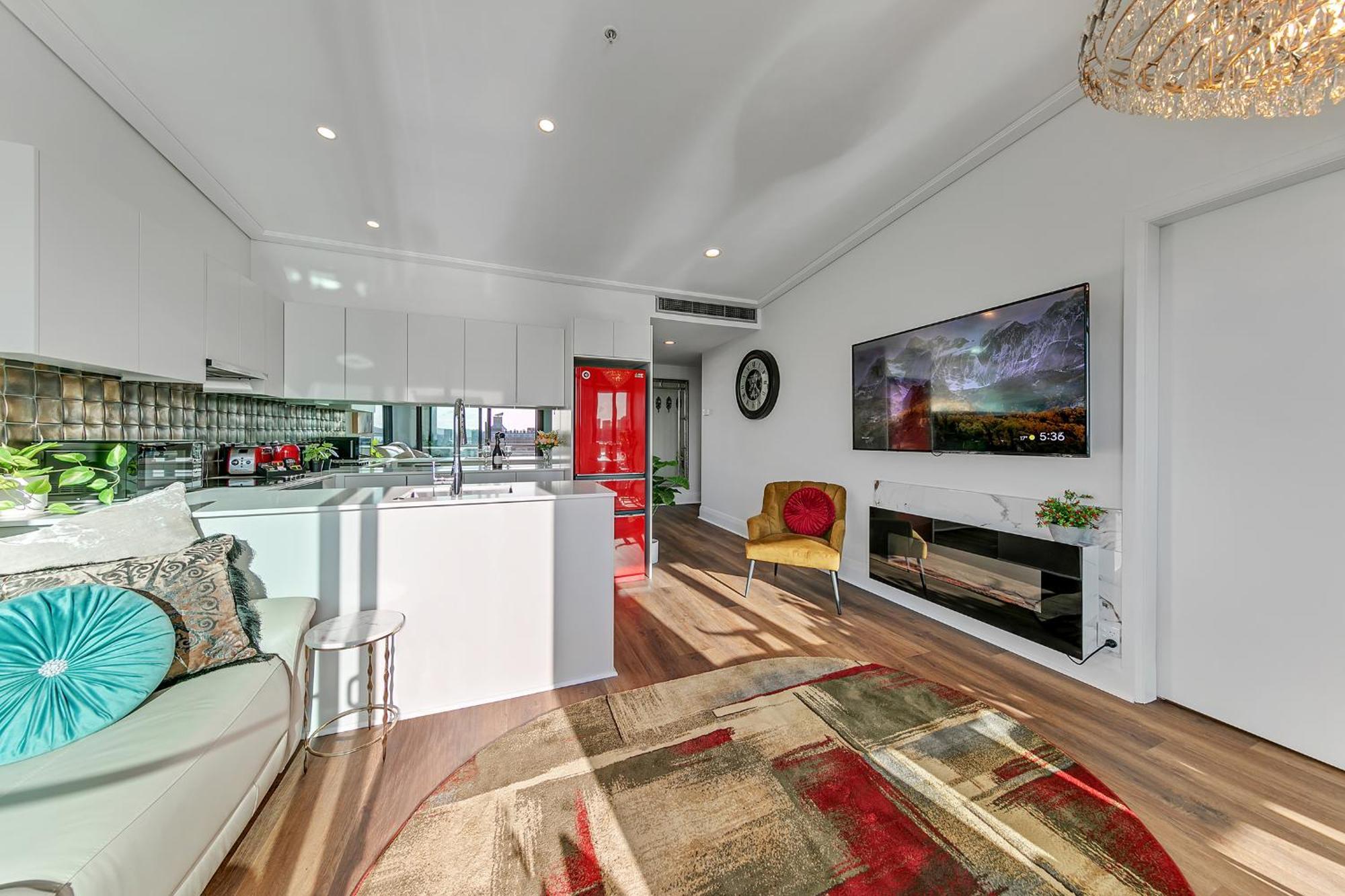 Appartement Penthouse Crown à Auckland Extérieur photo